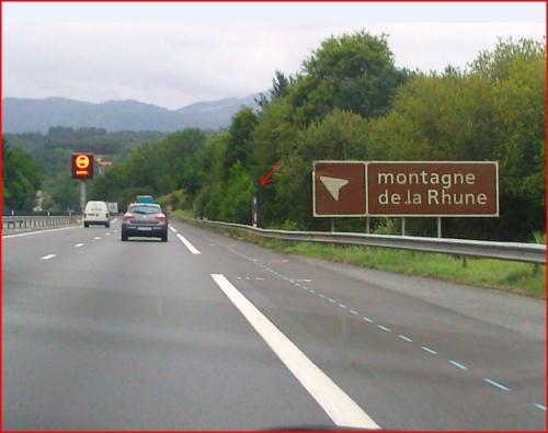 Photo du radar automatique de Saint-Jean de Luz (A63)